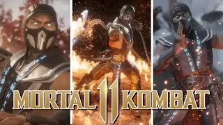 SKIN SHOWCASE: SCORPION SEASON 10 SKIN - SHADOW SPIRIT & COVER OF DARKNESS - KASUAL ONLINE - MK11