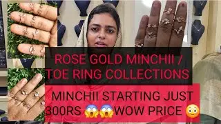Minchii or Toe ring collections available starting just 300rs😱 wow price, #aurumMahima #shorts