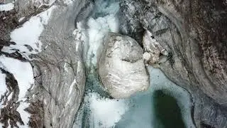 Canyoning Kobelache - Wie sieht die Schlucht im Winter aus?