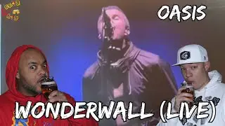 OASIS &ndash; Wonderwall Live @ Glastonbury FIRST TIME REACTION! Classic Rock Vibes!
