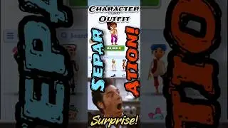 Character Outfit Separation Surprise! #subwaysurfers #coins #shorts