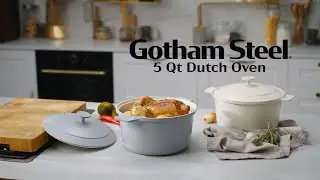 Meet the Gotham Steel 5 Qt Dutch Oven: Your New Kitchen MVP