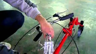 How to fold a RollerAid Frame & Folding Assembly & T Handle