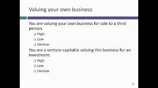 Session 2 (Val Undergrads): The Bermuda Triangle of Valuation