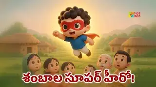 శివ ఒక సూపర్ హీరో! ⚡| శంబాల గ్రామం రహస్యం | Telugu Kids Stories