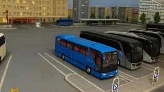 🚌MERCEDES BENZ SHD 🚧🛣🚦🚨POV BUS DRIVING BUS SIMULATOR ULTIMATE GAMEPLAY DRIVE IN RAIN 🌧 