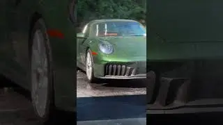 METALLIC GREEN PORSCHE 911 TARGA / XPEL PPF