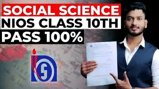 Nios Class 10th Social Science Most Important Questions With Answer | Free Download