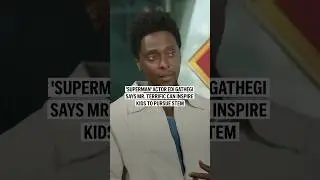 'Superman' actor Edi Gathegi says Mr. Terrific can inspire kids to pursue STEM
