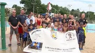 State, local police host Lowell learn to swim event
