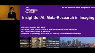Insightful AI: Meta-Research in Imaging
