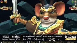 Fall '23 Postseason: Alex Darkhammer vs Thomas Heart | Round 1 Lower Bracket - Game 1