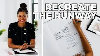 How to recreate designer fashion | Design and sewing class