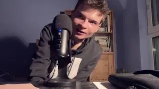 ASMR Whispering repeating words into the microphone !