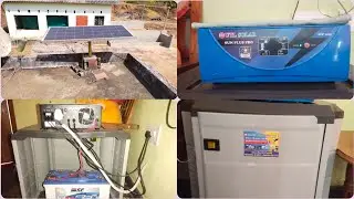 ಸೌರ solar electric UPS 1.2kva MPPT kannada 94809 03110(WhA) 93806 03801