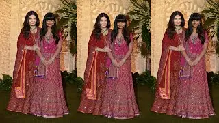 Aishwarya Rai's grand Entry with Aardhya Bachchan at her birthday Celebration