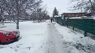 Общение с подписчиками Крымск зима пришла