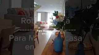 Rotina Di&aacute;ria para Manter a Casa Organizada | Carla Oliveira