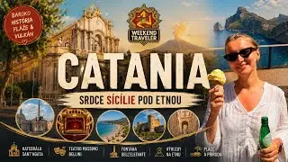 Catania – baroko, láva a život pod sopkou Etnou 🌋