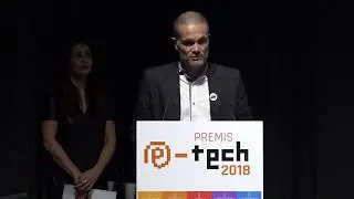 02 Premis E TECH 2018 Obertura per part de David Mart&iacute;, president de l'AENTEG