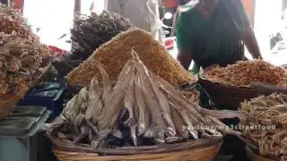 South India's bigges Dry fish Market | All Types of Dry Fishes street food