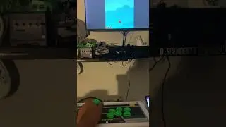 Sega Astro city mini V with arcade stick. LAG FIXED!!!