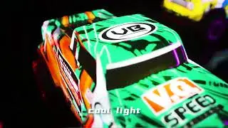 1:24 Racing Truck RC Car | Rubber Tires & Dazzling Lights | Intelligent Driving & Long Endurance