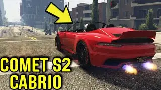 NEW Comet S2 Cabrio Full Customization in GTA Online