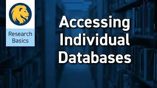 Accessing Individual Databases