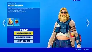 Fortnite Dad Bod Jonesy Gameplay - Relaxed Fit Jonesy