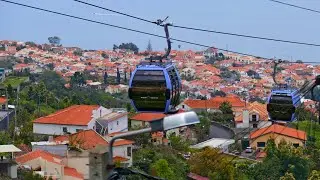 MADERA  Kolejka linowa Funchal - Monte