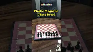 Играйте где угодно! ♟️ Идеальный дорожный шахматный набор ✈️ Распаковка магнитного шахматного набора