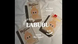 Unboxing Our First Labubu | Real Reaction + What&rsquo;s Inside?