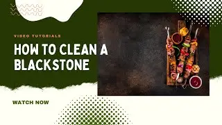 Clean your cast iron grill the easy way #blackstone