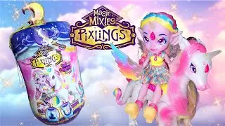 Magic Mixies Pixlings Shimmerverse Series Unia & Pegacorn Unboxing