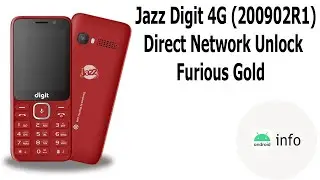 Jazz Digit 4G (200902R1) | Direct Network Unlock | Furious Gold | Android info