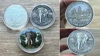 🐘 2023 Cambodia Asia Big Five Elephant 1oz Silver Coin | Ultimate Collector&rsquo;s Guide! ✨