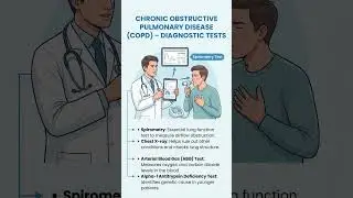 COPD-Diagnostic test.#diagnosis #copd #treatment #diagnostictests #abgtest #spirometry #lungdisease
