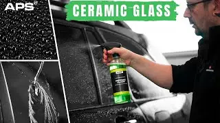 NEUES PRODUKT - APS CERAMIC GLASS - Scheibe sauber und versiegelt