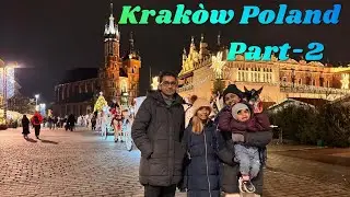 Krak&oacute;w in Winter ❄️ A Magical Polish City Part-2 #christmas #poland #malayalam #youtube #norway 