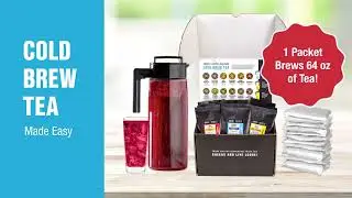 How to Make Cold Brew Tea with Tiesta Tea Cold Brew Tea Packets