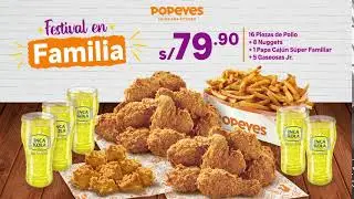 #Popeyes - Promo Festival Familiar