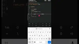 cpp programming | c programming | print counting using while loop | programming shorts | viral video