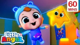 Twinkle Twinkle Little Star | Little Angel | Kids Songs | Moonbug Kids