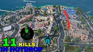 11 KILLS IN HOTDROP 😱 | ScarFall Andaman Map Gameplay