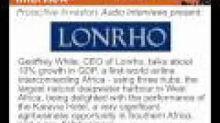Geoffrey White, CEO of Lonrho, talks to Proactive Investors