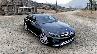 MERCEDES BENZ E63 AMG S FORZA HORİZON 5 - LOGİTECHG29 - GAMEPLAY - CAR GAME - STEERING WHEEL