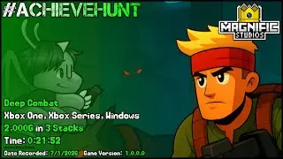 #AchieveHunt - Deep Combat (Xbox One, Xbox Series, Windows) - 2,000G in 21m 52s!