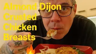 How to make Almond Dijon Crusted Chicken Breasts  #HelloFresh #mealkit