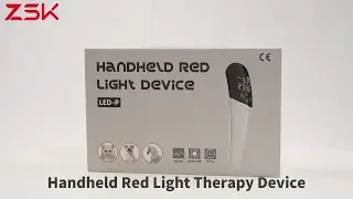 Veterinary LED Light Therapy Unboxing: ZSK LED-P Handheld Device for Pets